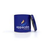 Round Metal tin box