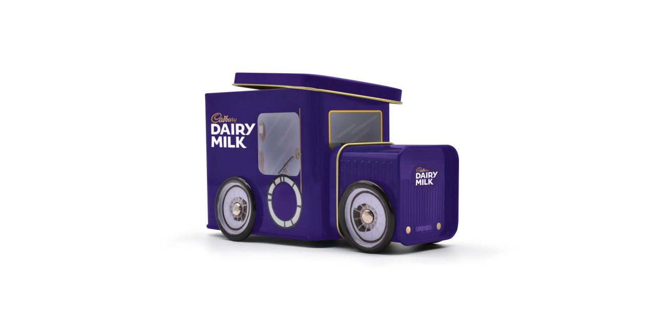 CADBURY metal tin