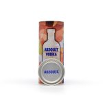 Absolut Vodka metal packaging