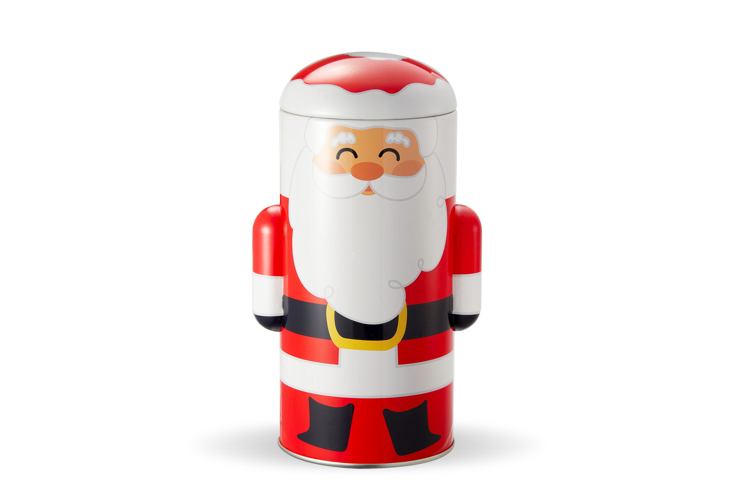 metal Christmas tins packaging, personalized Christmas tins