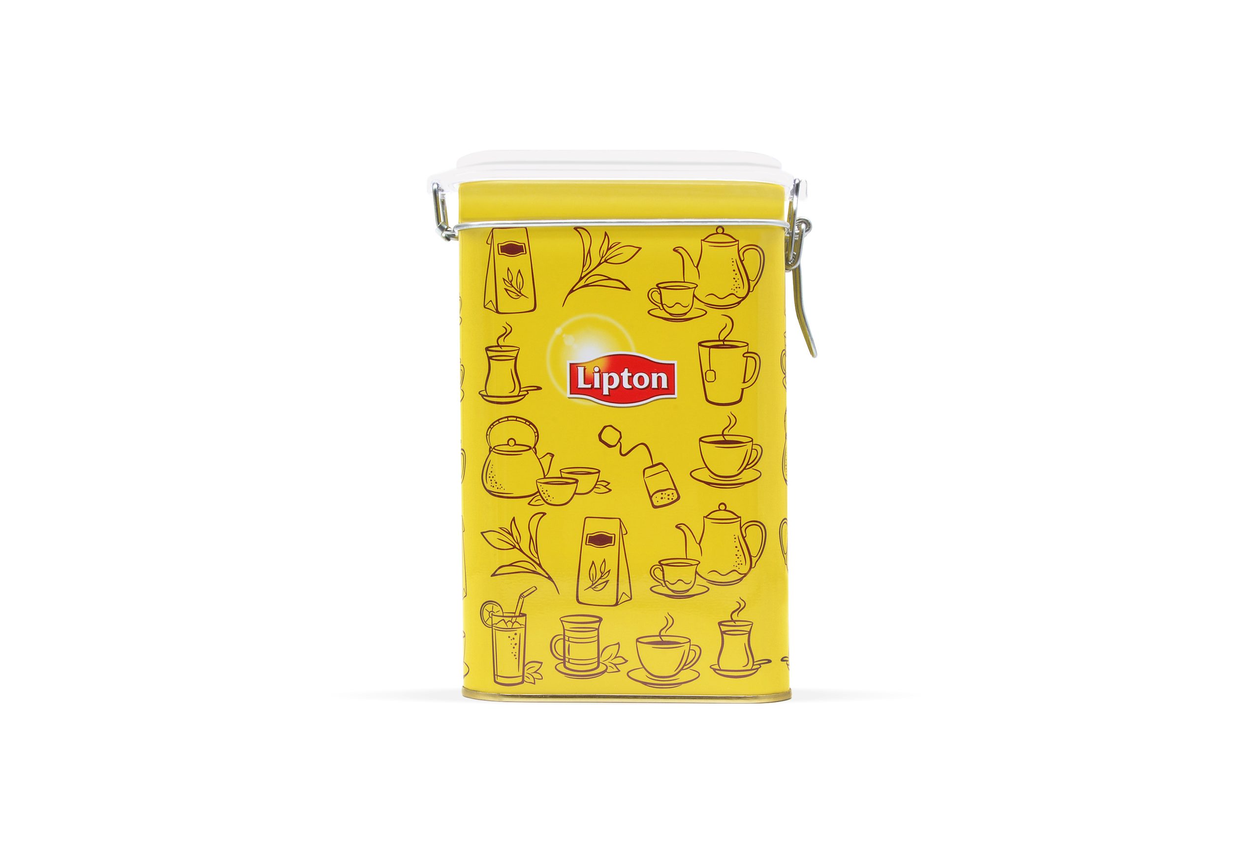 Lipton metal can