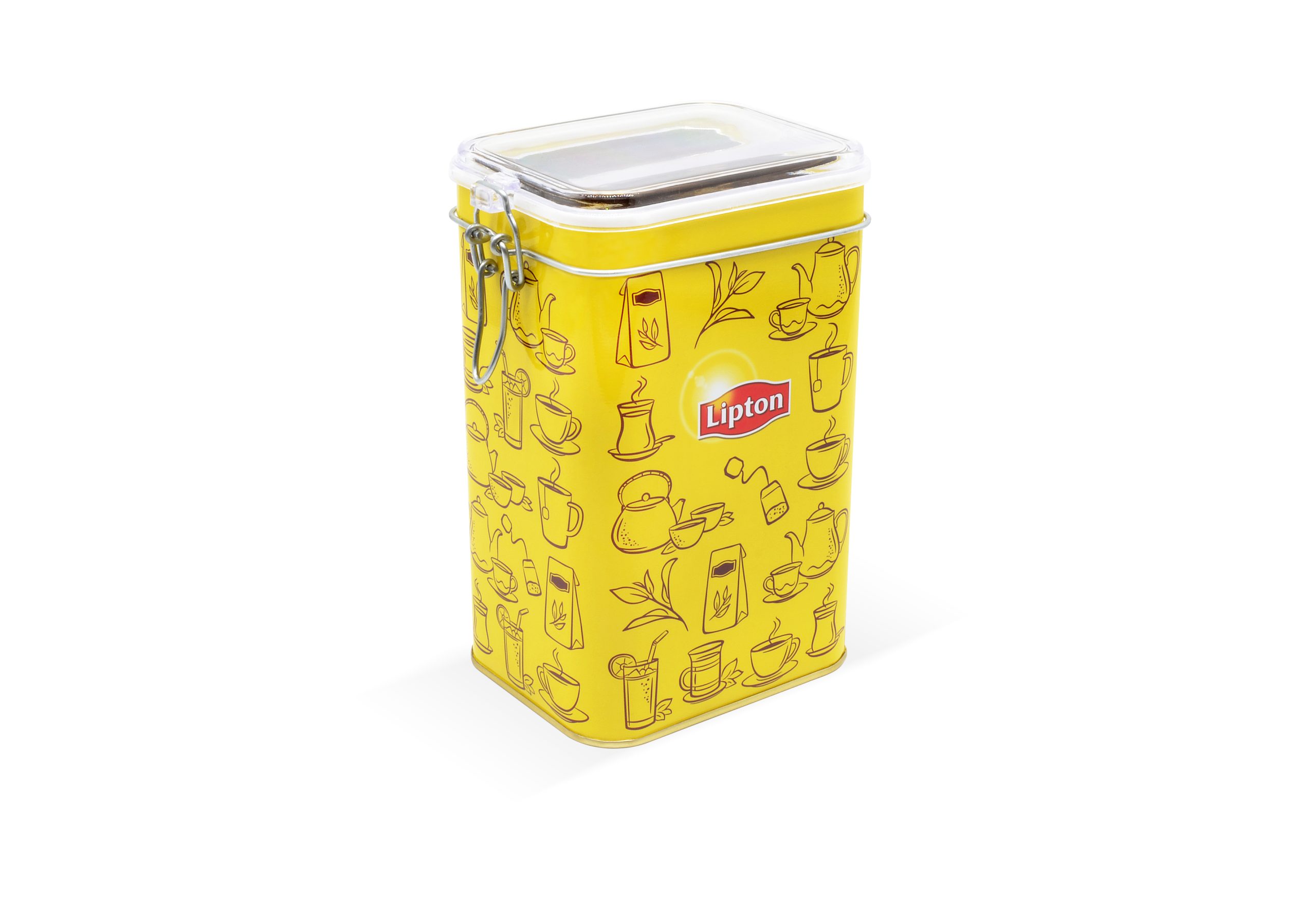 Lipton metal can